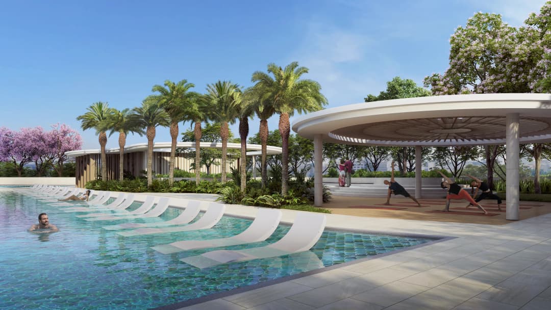 Pavilion with Pool Deck